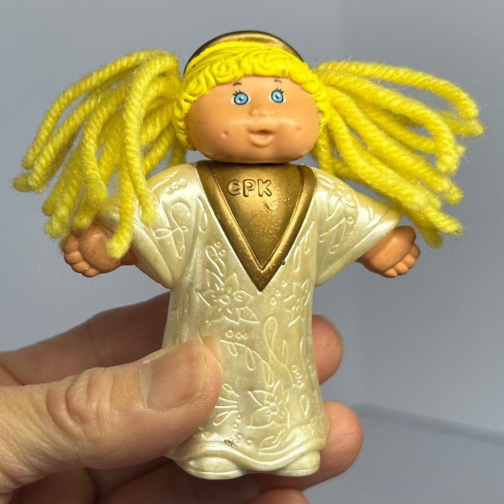 Cabbage Patch Kids Figures‎ Angel Christmas Holiday CPK Toy Lot of 3